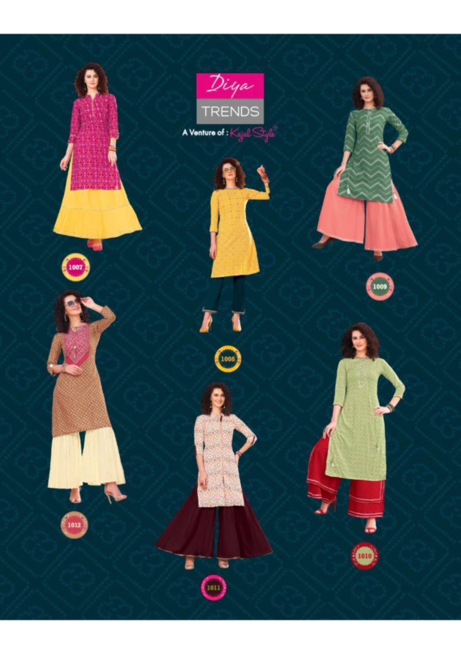 Bandhej Vol-1 Cotton Rayon Wholesale Kurti Bandhej Vol-1 Cotton Rayon Wholesale Kurti